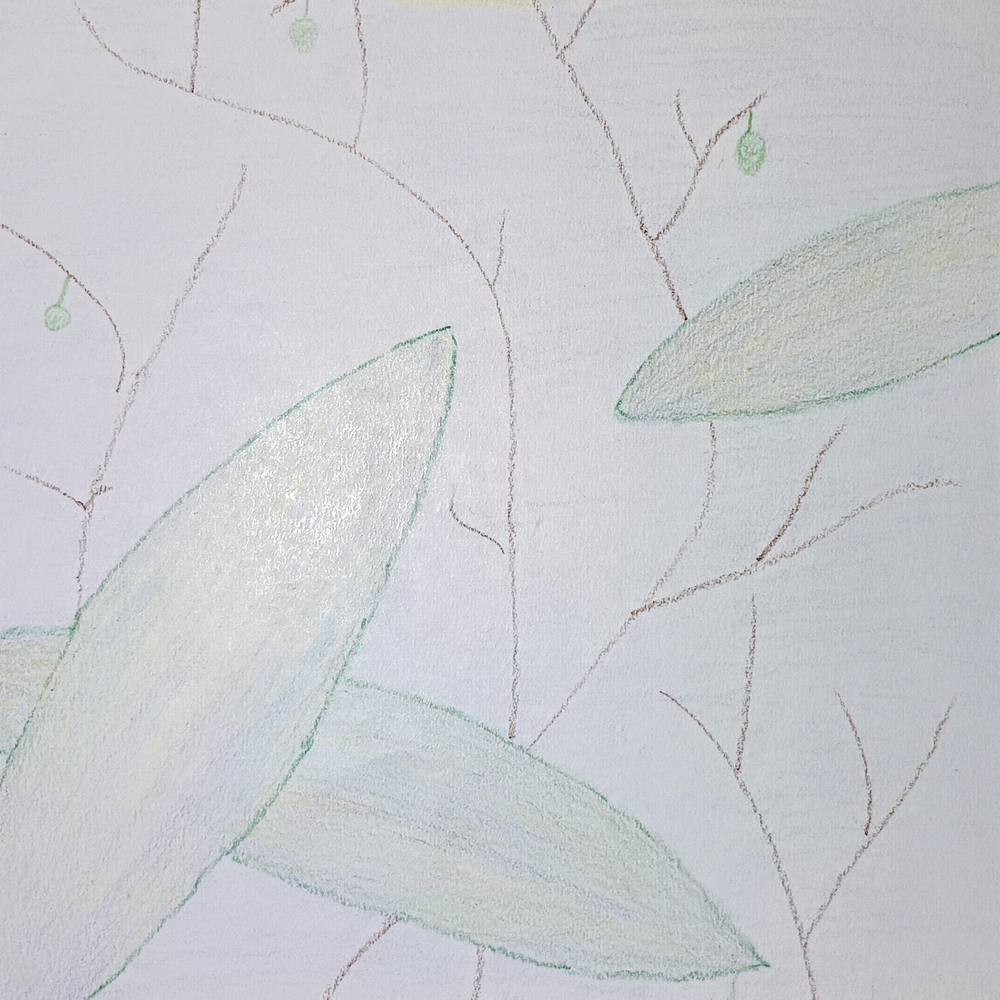 Abstract Leaf Art Print